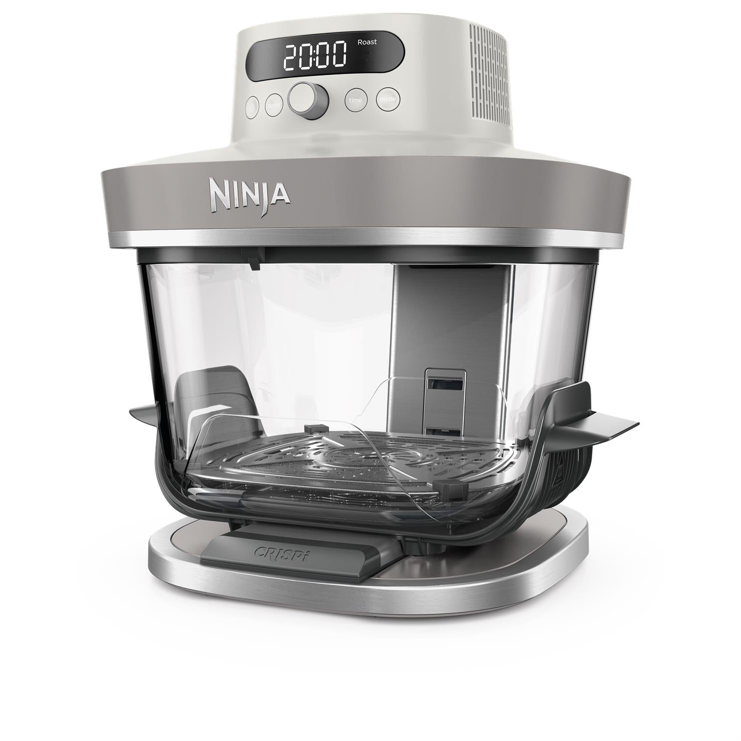 Ninja Crispi Pro 6-in-1 Countertop Glass Air Fryer (Bone)