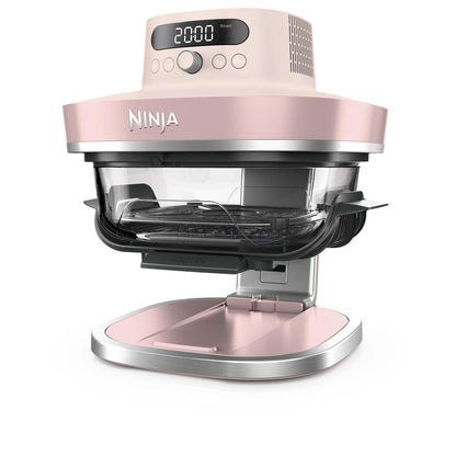 Ninja Crispi Pro 6-in-1 Countertop Glass Air Fryer (Rose Quartz)