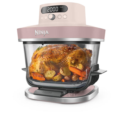 Ninja Crispi Pro 6-in-1 Countertop Glass Air Fryer (Rose Quartz)