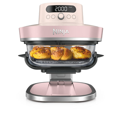 Ninja Crispi Pro 6-in-1 Countertop Glass Air Fryer (Rose Quartz)