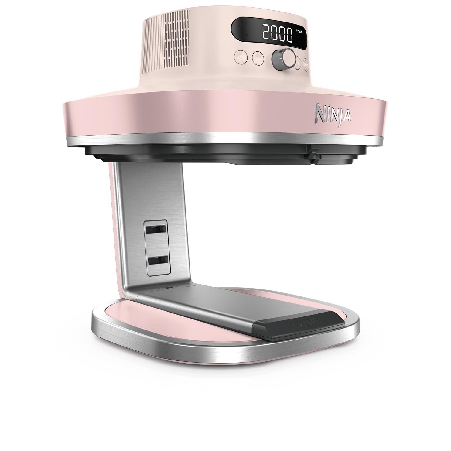 Ninja Crispi Pro 6-in-1 Countertop Glass Air Fryer (Rose Quartz)