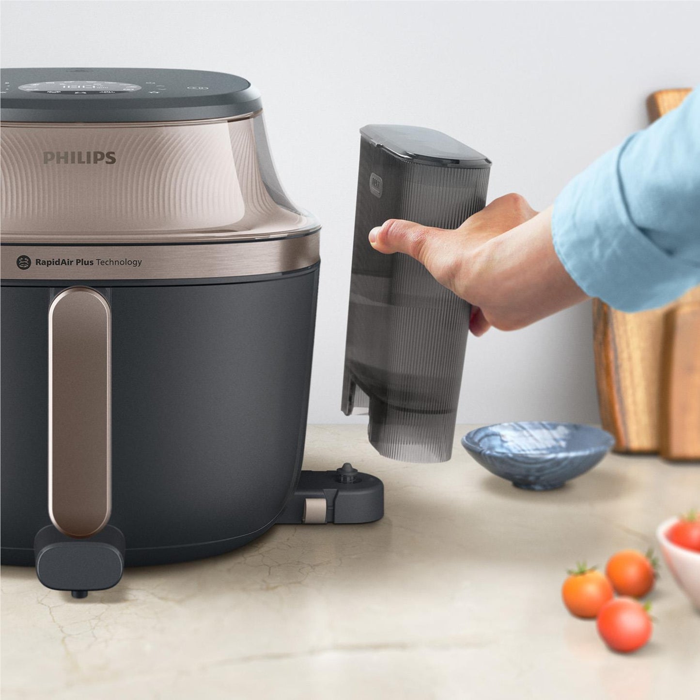 Philips 5000 Series 7.2L Airfryer XXL with Steam (Black)