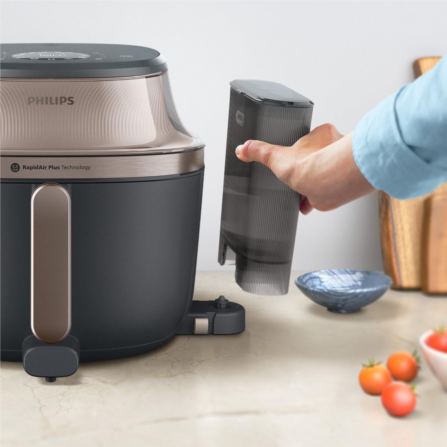 Philips 5000 Series 7.2L Airfryer XXL with Steam (Black)