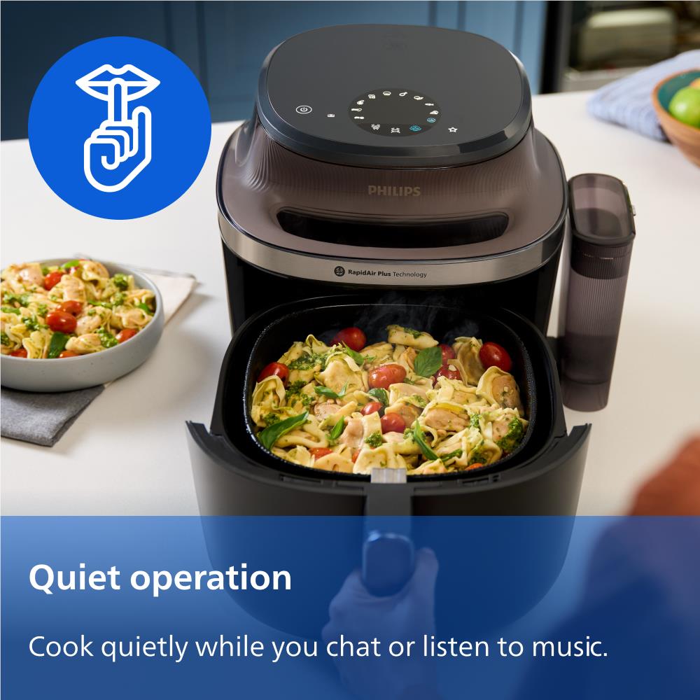 Philips 5000 Series 7.2L Airfryer XXL with Steam (Black)