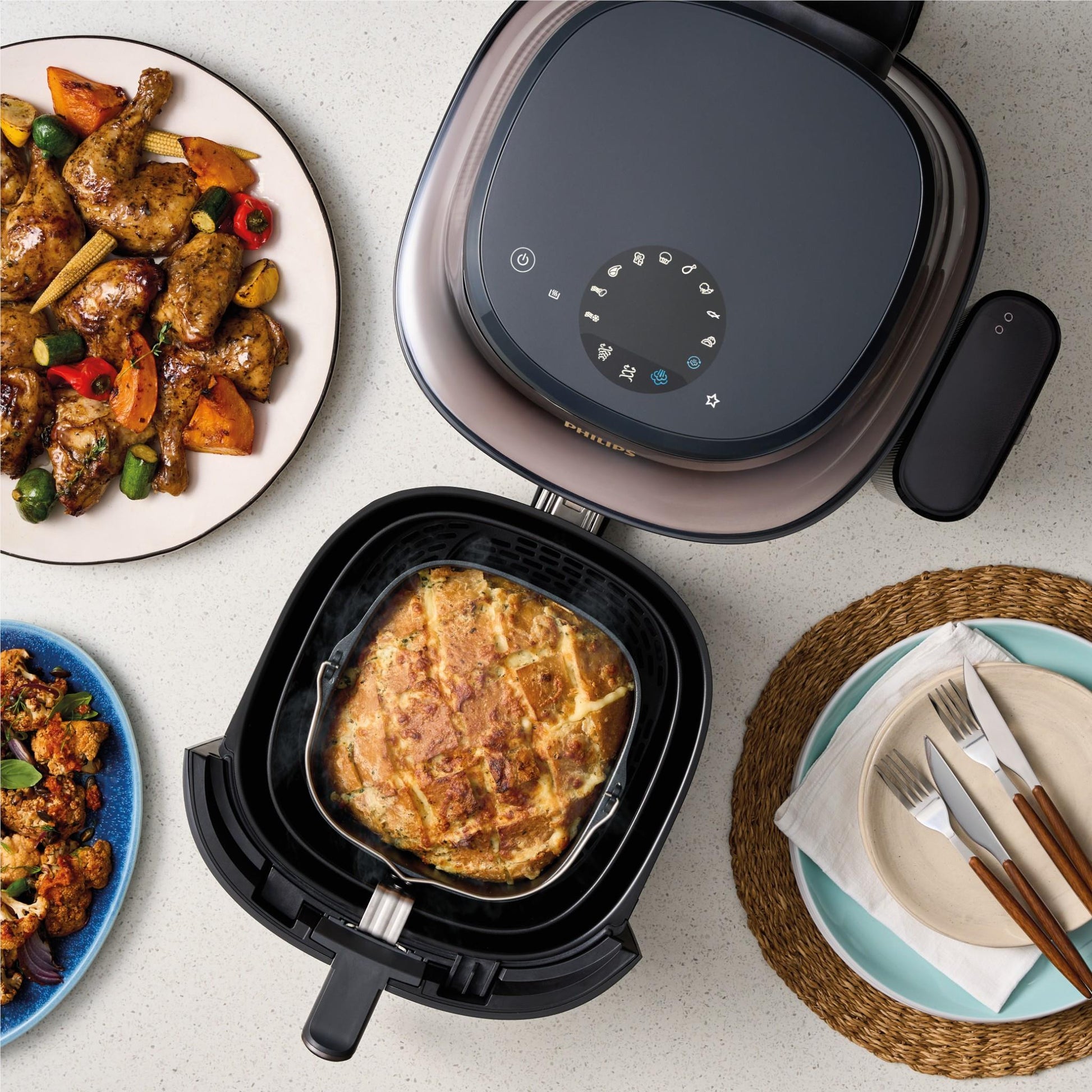 Philips 5000 Series 7.2L Airfryer XXL with Steam (Black)