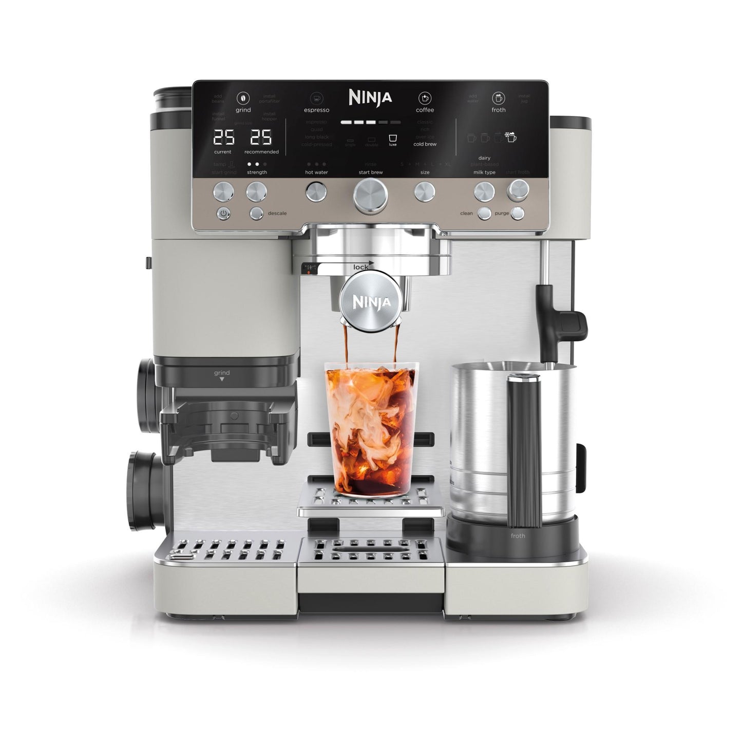 Ninja Luxe Café Espresso Machine (Oat)