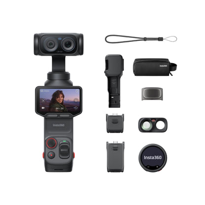 Insta360 Luna Ultra Ultra 8K Gimbal Camera Creator Bundle (Cosmic Black)