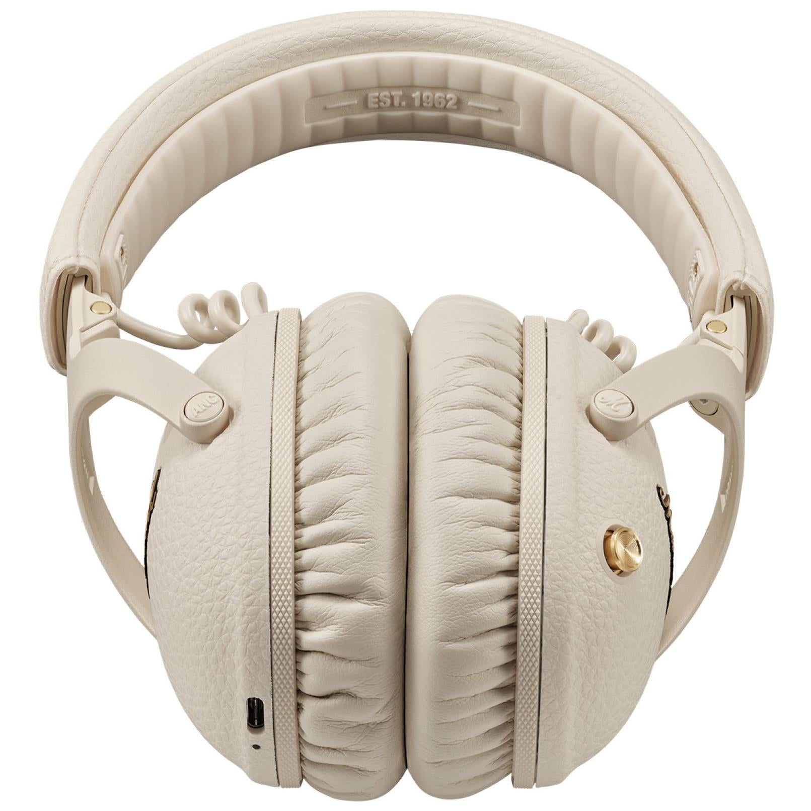 Marshall Monitor III A.N.C. Wireless Over-Ear Headphones (Cream)