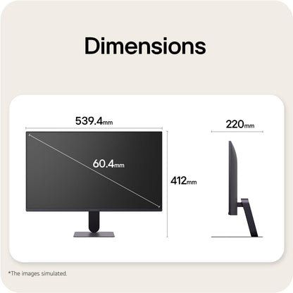 LG UltraGear 24G411B 24" FHD 144Hz Gaming Monitor