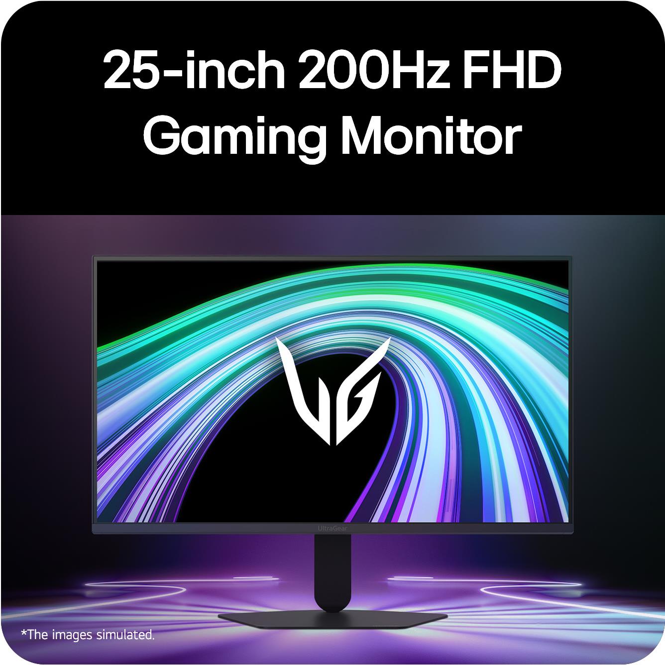 LG UltraGear 25G523B 25" FHD 200Hz Gaming Monitor