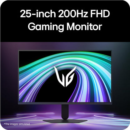 LG UltraGear 25G523B 25" FHD 200Hz Gaming Monitor