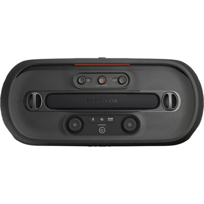 JBL PartyBox On The Go 2 Plus with EasySing AI Karaoke Mics (Black)