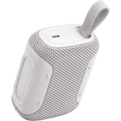JBL GO 5 Mini Bluetooth Speaker (White)
