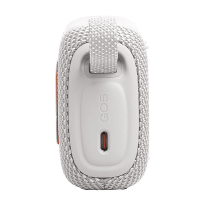 JBL GO 5 Mini Bluetooth Speaker (White)