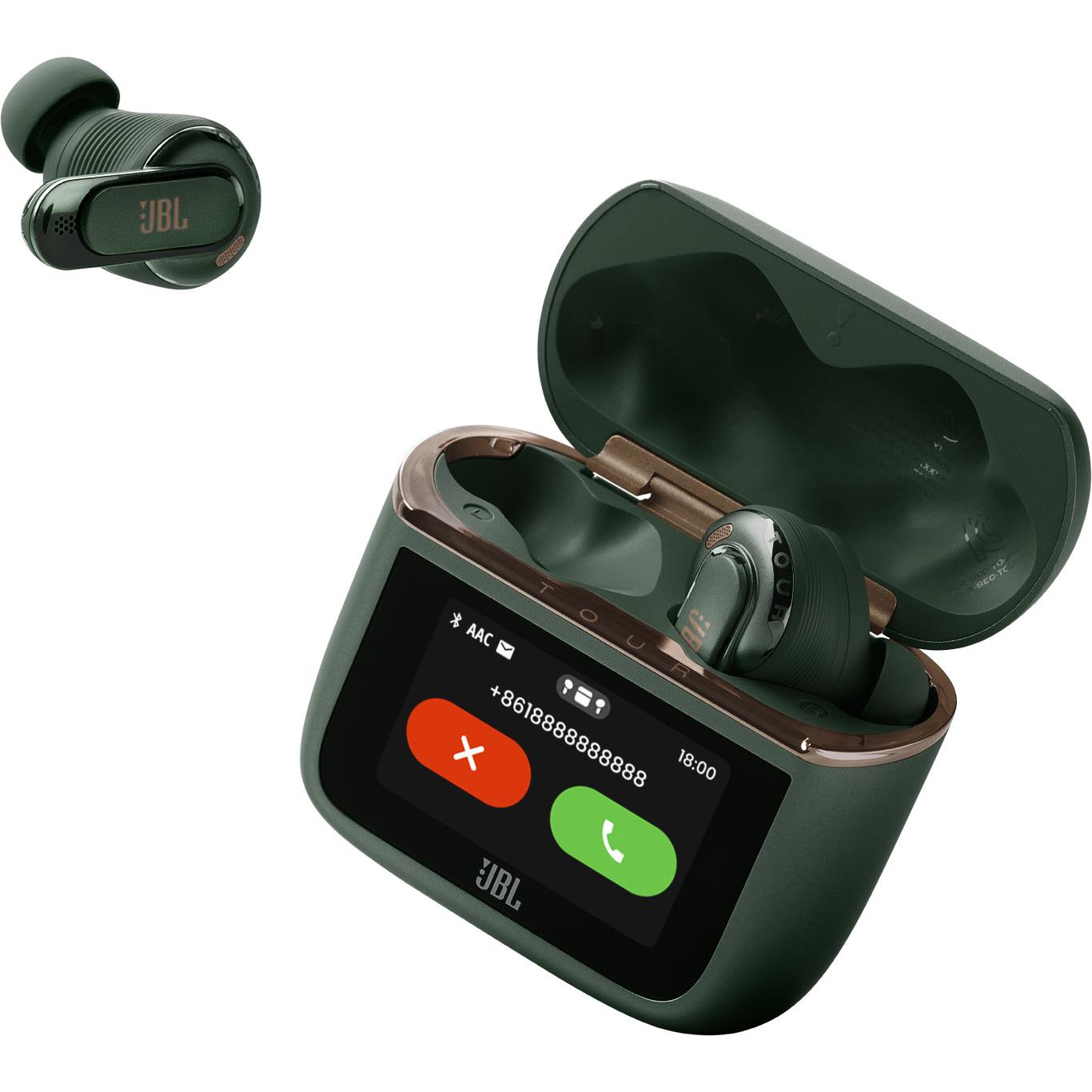 JBL Tour Pro 3 TWS Noise Cancelling Earbuds with Smart Case (Green)