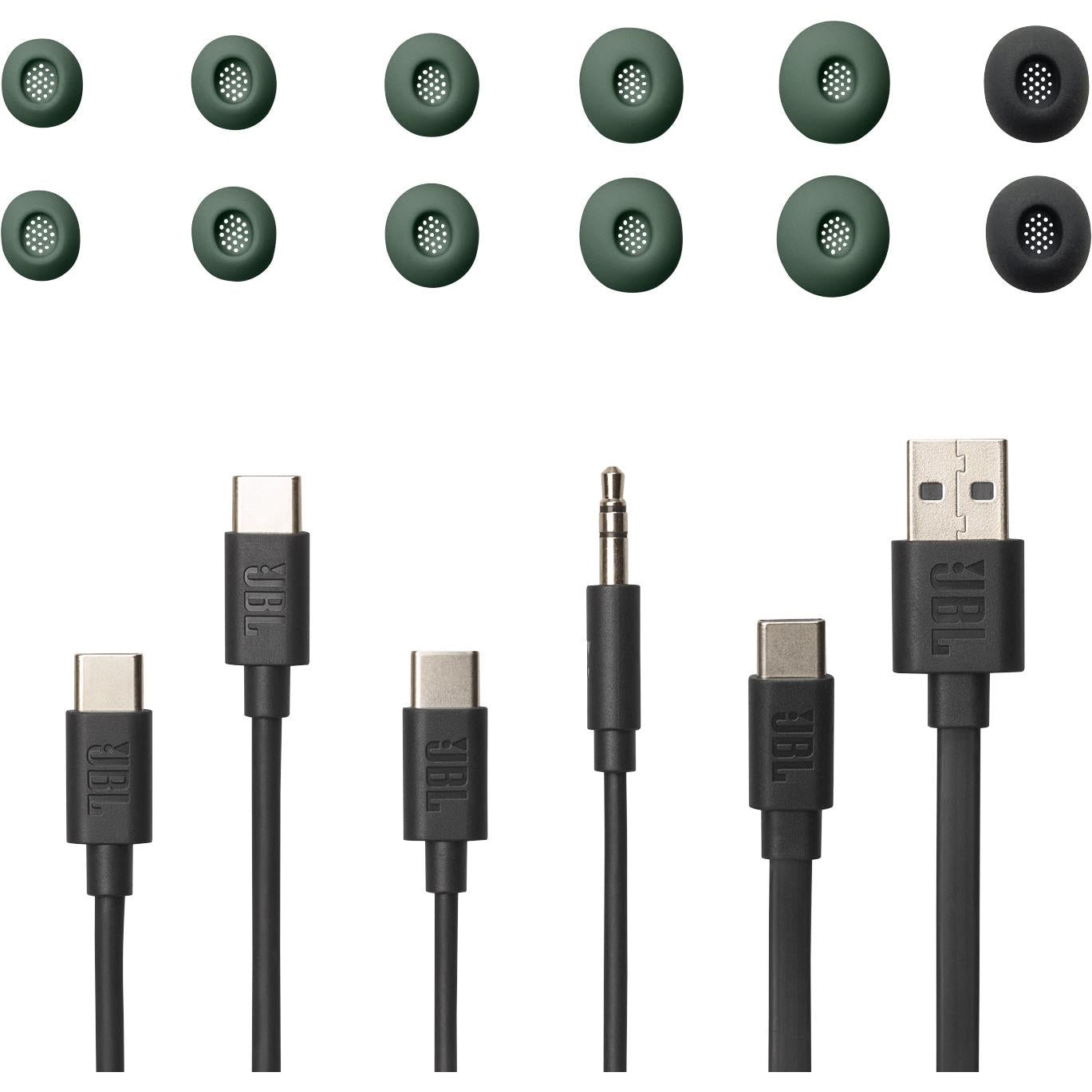 JBL Tour Pro 3 TWS Noise Cancelling Earbuds with Smart Case (Green)