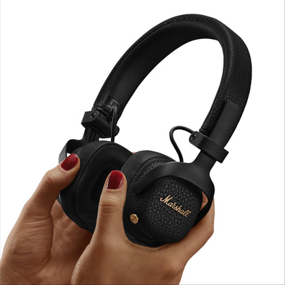 Marshall Milton A.N.C On-Ear Wireless Headphones (Black)