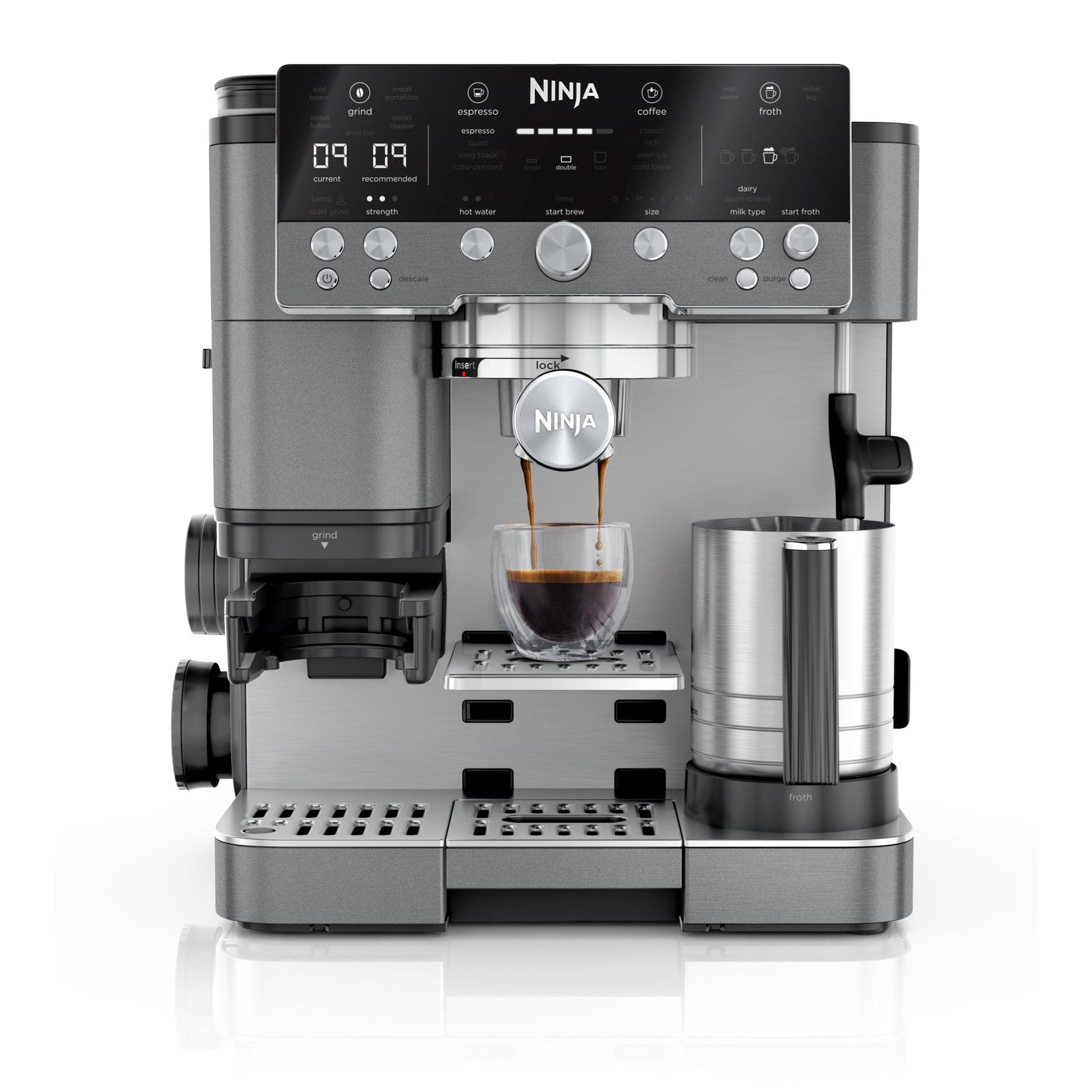Ninja Luxe Café Espresso Machine (Gunmetal)