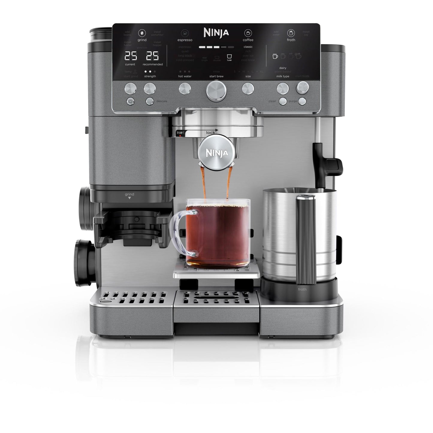 Ninja Luxe Café Espresso Machine (Gunmetal)