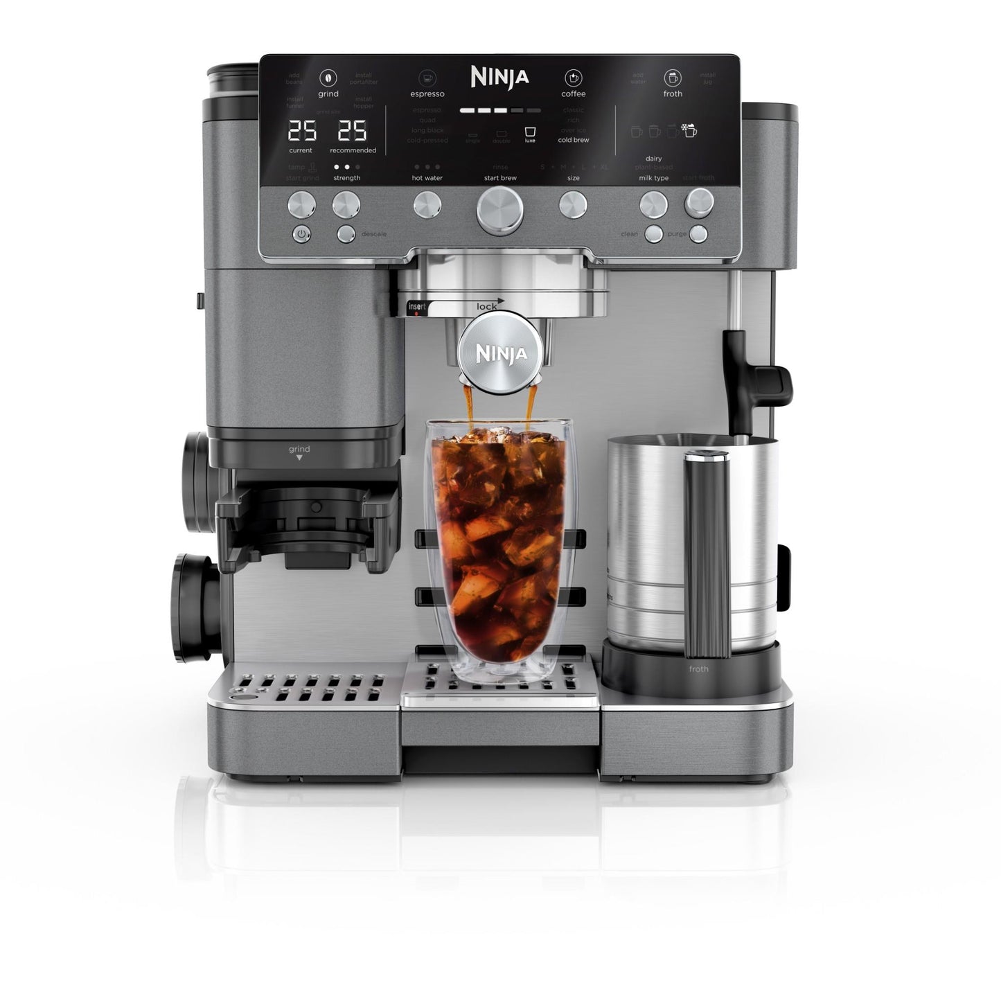 Ninja Luxe Café Espresso Machine (Gunmetal)