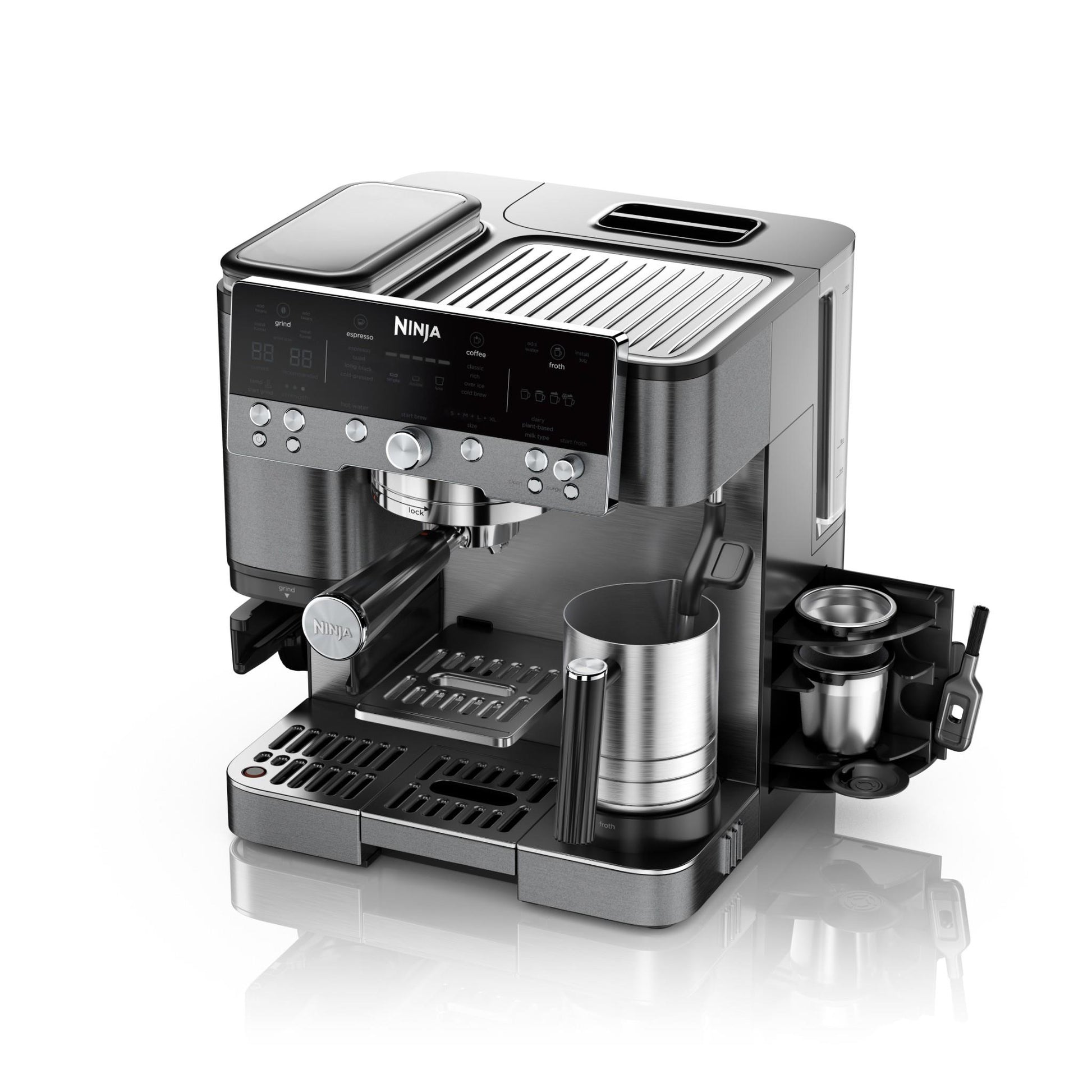Ninja Luxe Café Espresso Machine (Gunmetal)