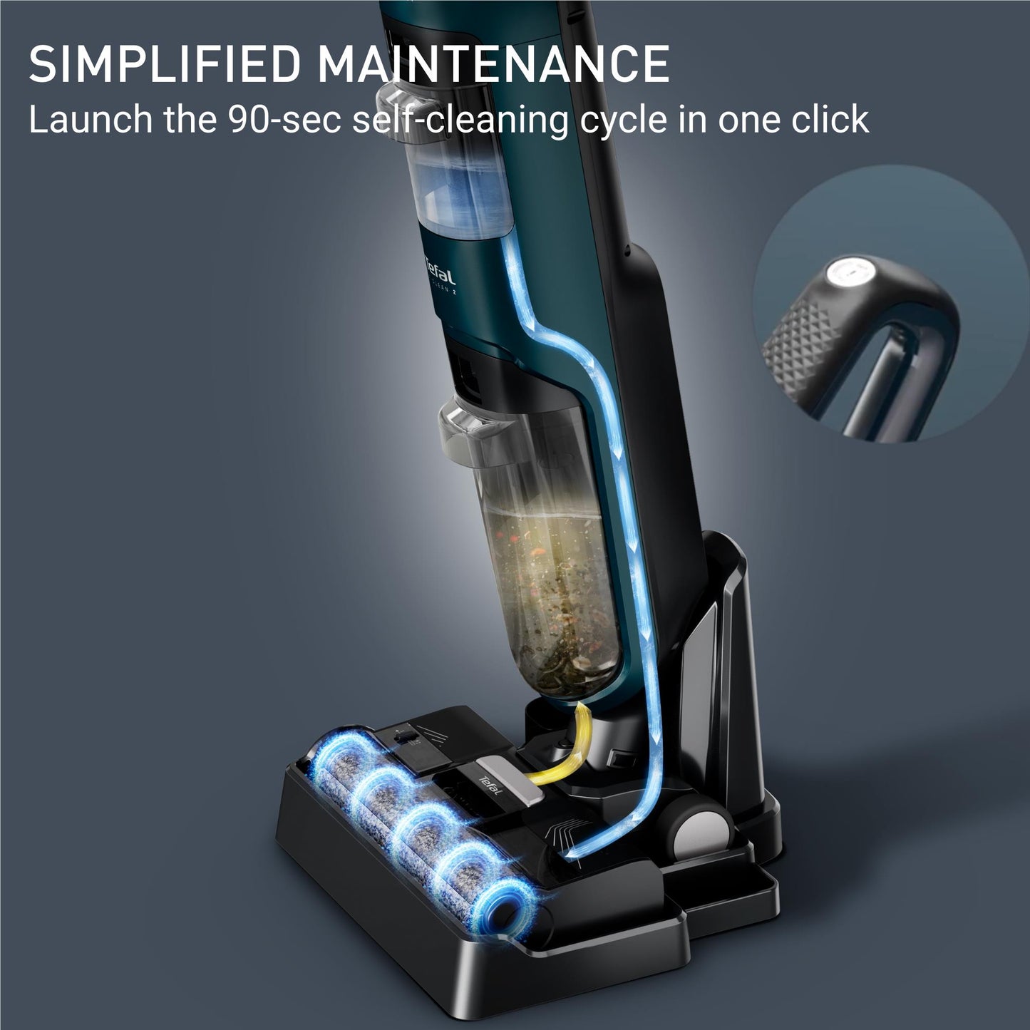 Tefal X-CLEAN 2 GF2251 Cordless Wet & Dry Vac