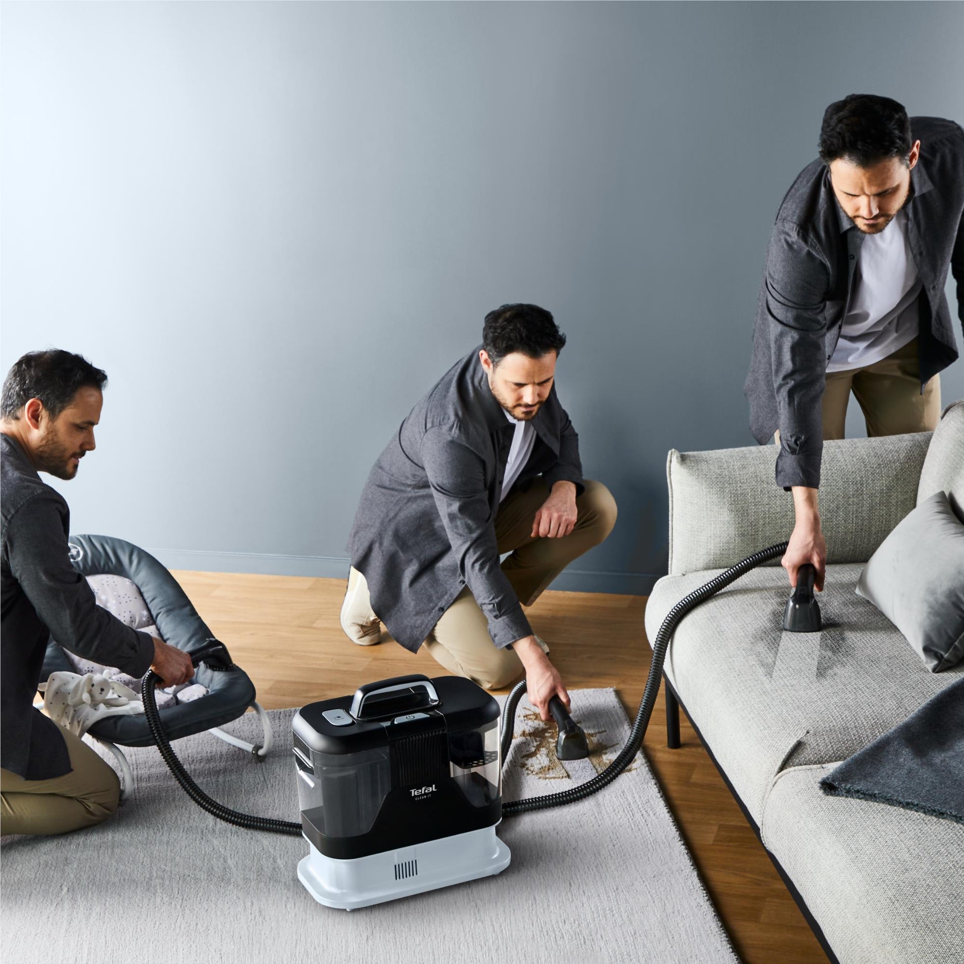 Tefal Clean It IZ5010 Portable Carpet & Upholstery Spot Cleaner