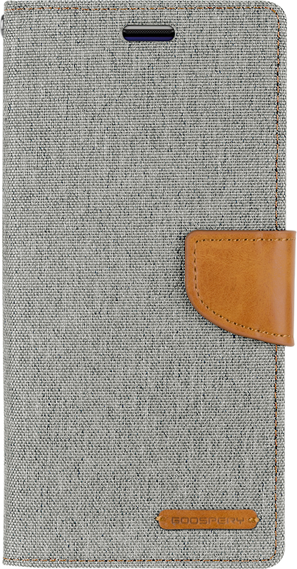 Goospery Canvas Diary For Galaxy A21S - Blue