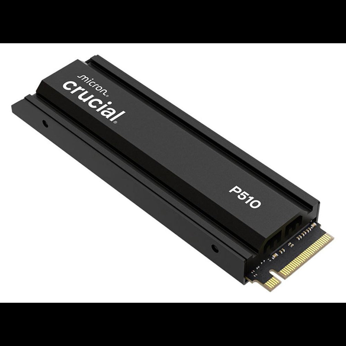 Crucial P510 2TB PCIe Gen5 NVMe 2280 M.2 SSD with Heatsink