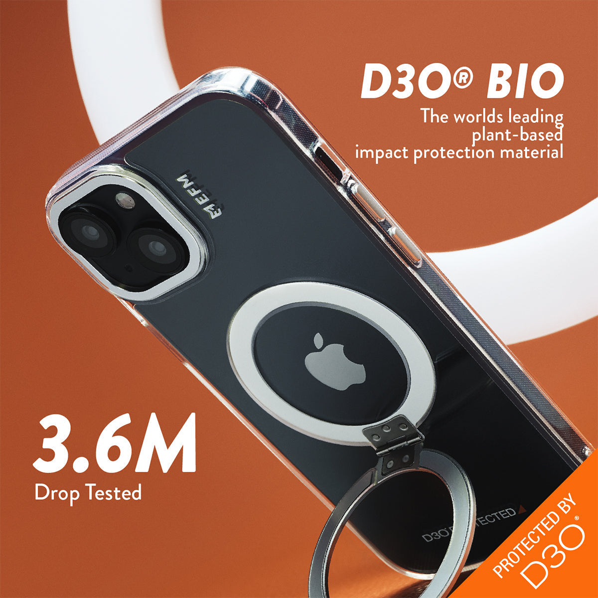 EFM Alta Case for iPhone 15 Plus (Clear)