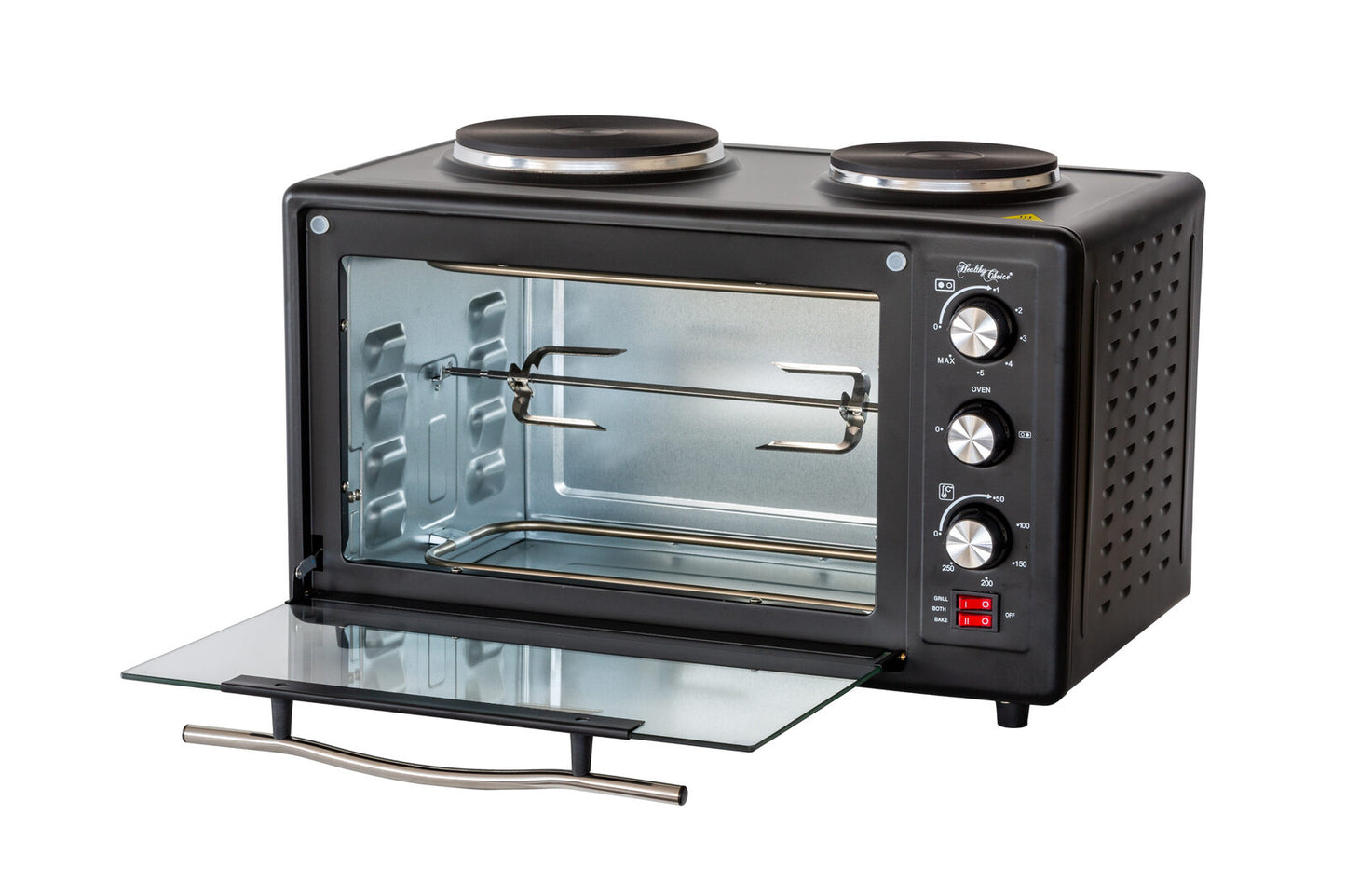 Healthy Choice 34L Portable Oven with Rotisserie Cooking