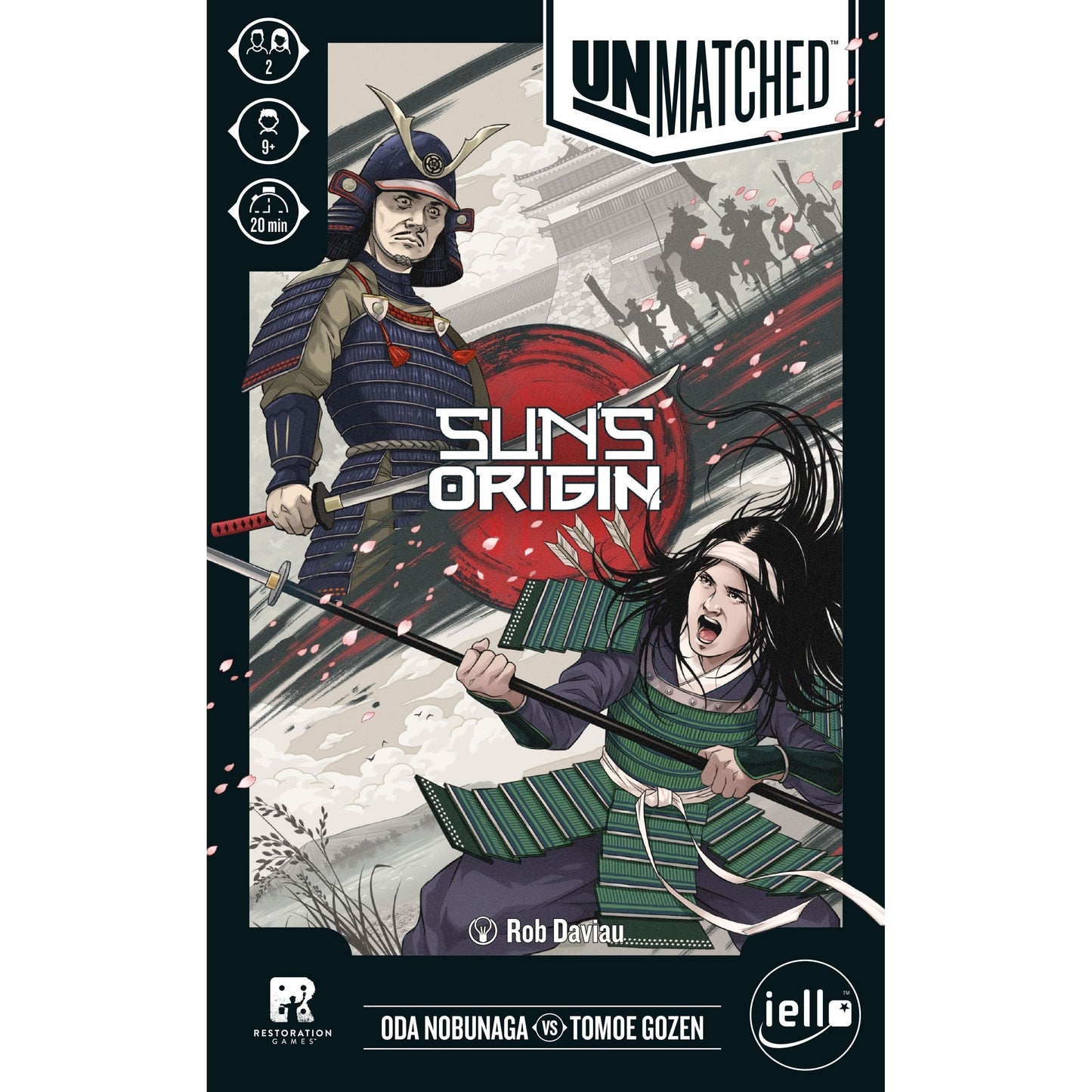 Iello Unmatched Suns Origin Game