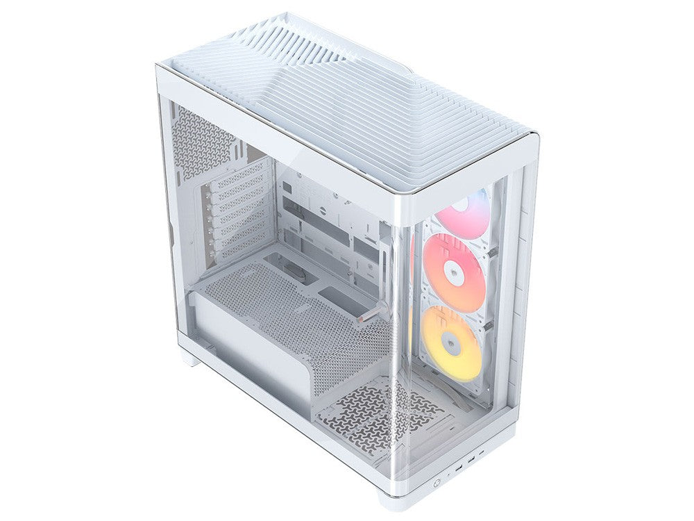 Corsair FRAME 4500X RS-R ARGB Panoramic Glass Mid-Tower Case - White