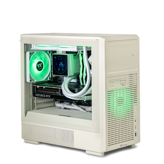 Thermaltake Retro Gaming Desktop PC (AMD 7500F / RTX 5060 / 32GB RAM)