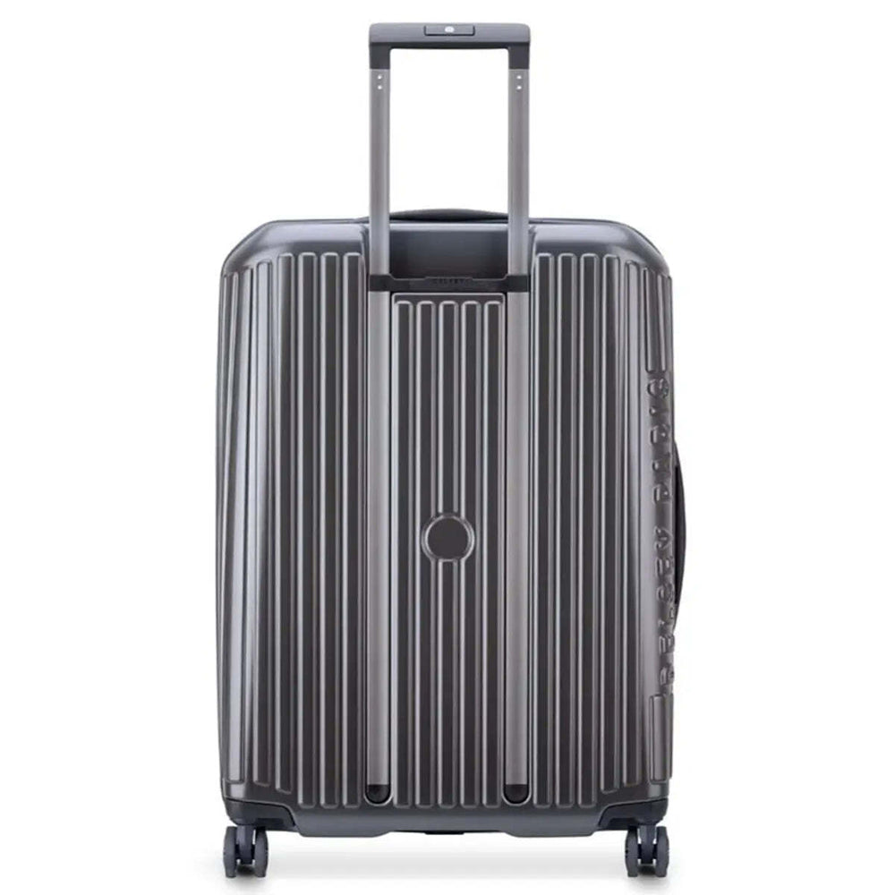 Delsey Securtime Zip 66 cm Top Opening 4-Wheel Expandable Suitcase - Anthracite