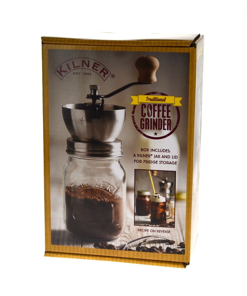 Kilner Traditional Coffee Grinder - Silver