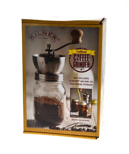 Kilner Traditional Coffee Grinder - Silver