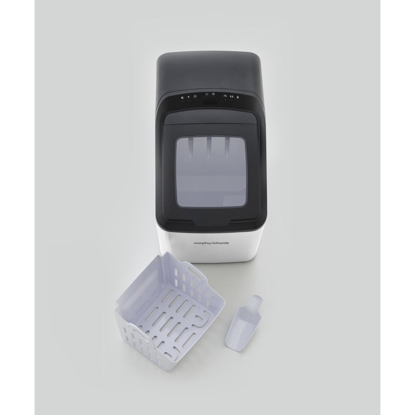 Morphy Richards Compact 15kg Matte Ice Maker Ice Cube Machine White