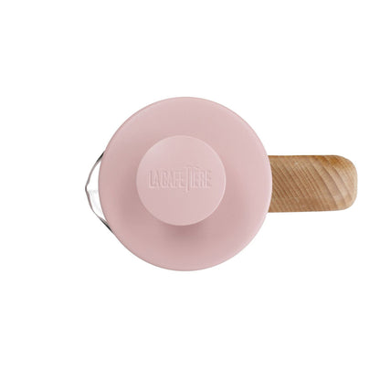La Cafetiere Pisa 3-Cup 350ml Stainless Steel/Glass French Press (Pink)