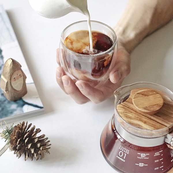 Hario Range Server Olive Wood - 600ml