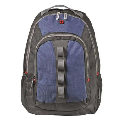 Wenger Mars 16" Laptop Backpack with Tablet Pocket Black/Blue Size: 16"