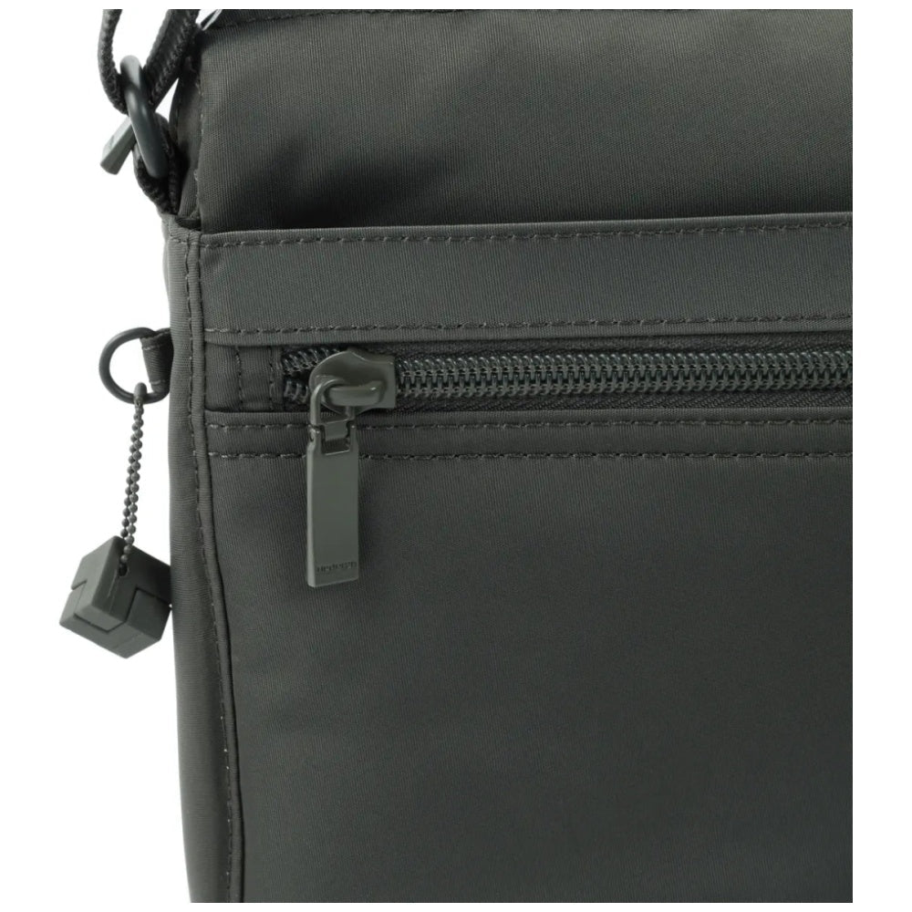 Hedgren EYE Medium Shoulder Bag RFID Nylon 5.7L Padded Pocket Black Ink