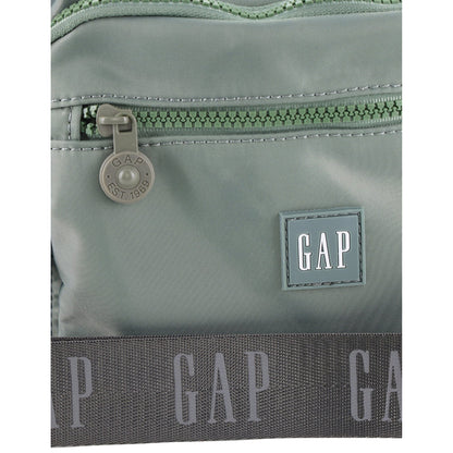GAP Unisex Nylon Shoulder Crossbody Bag w/ Secure Zip 29x22cm Twig