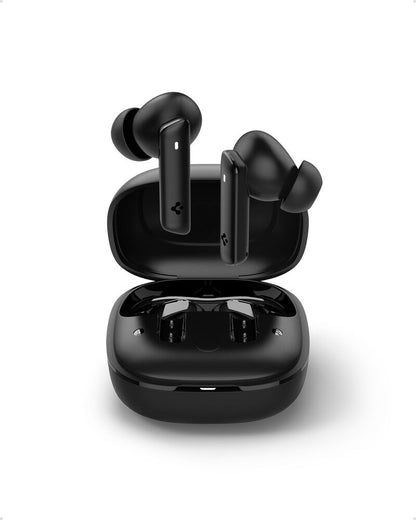 Spigen SPIGEN AUDIO Advanced Noise Cancellation Pro in-Ear Earbuds SA-TW P20 Earphone (Black)