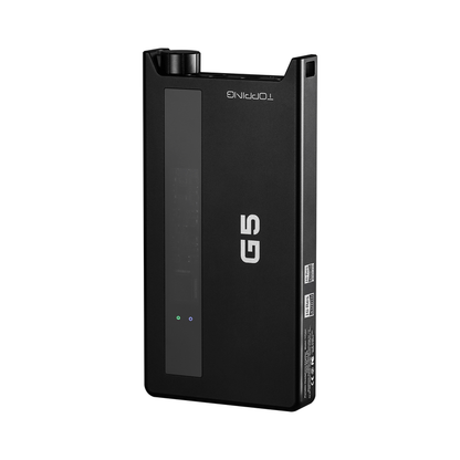 Topping G5 Portable DAC and Headphone Amplifier (Black)
