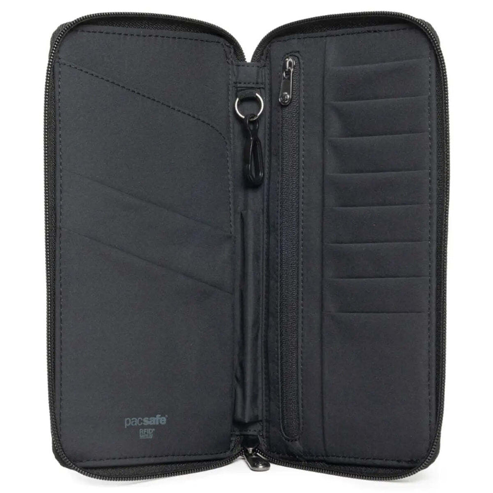 Pacsafe RFIDsafe RFID Blocking Travel Wallet - Black