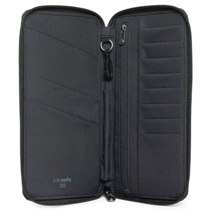 Pacsafe RFIDsafe RFID Blocking Travel Wallet - Black