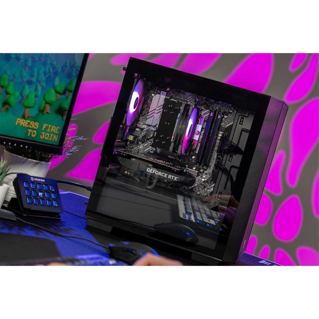 Thermaltake Genesis V5 Gaming Desktop PC (AMD 5500 / RTX 3050 / 16GB RAM)