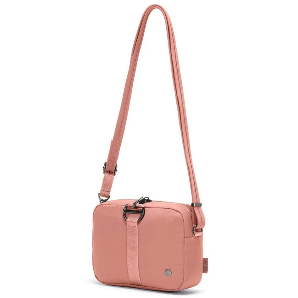 Pacsafe Citysafe CX Econyl Anti-Theft Square Crossbody Bag - Rose