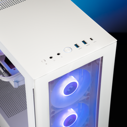Thermaltake Infinity Pro V7 Snow Gaming Desktop PC (Intel 14600KF / RTX 5070 / 32GB RAM)